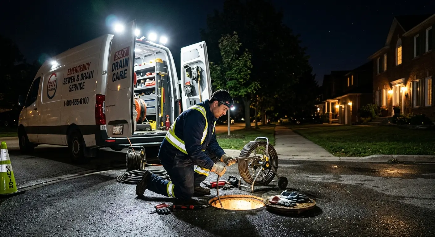 Sewer & Drain services in August, CA